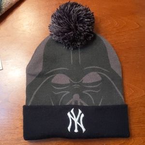 Yankees Darth Vader knit hat